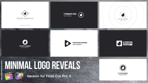 Minimal Logo Reveals | FCPX