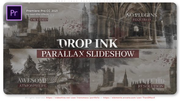 Drop Inks Parallax Showreel