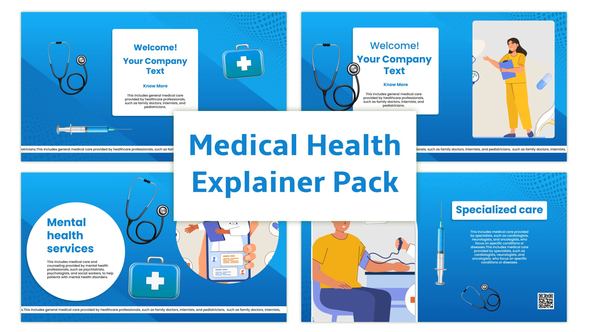 After Effects Medical Health Services Explainer Templates