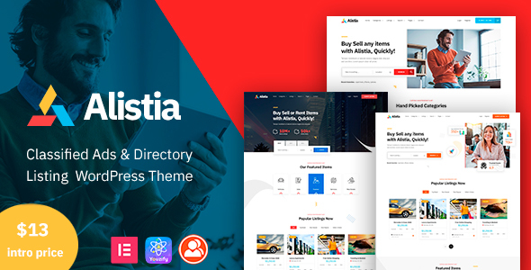 Alistia – Classified Ads & Directory Listing Theme
