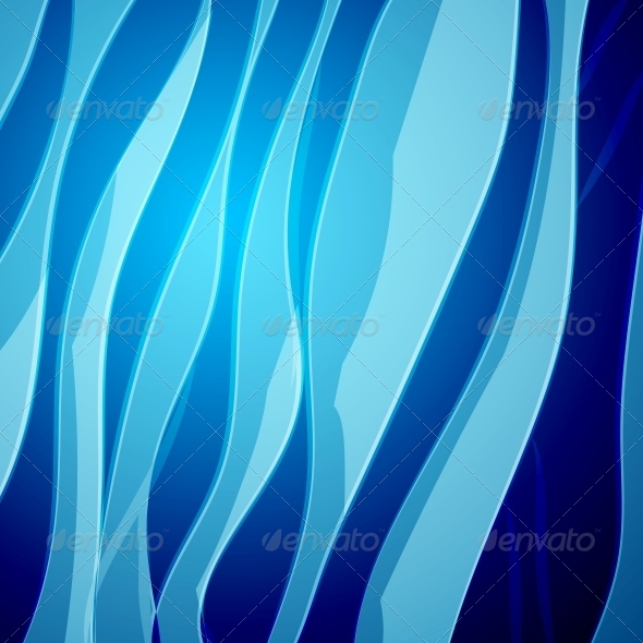 Blue Vertical Lines Abstraction - Backgrounds Business