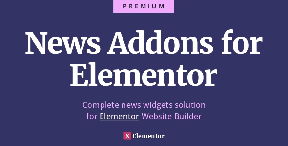 News Addons for Elementor  Ultimate News, Blog and Magazine Widgets