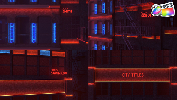 City Titles for FCPX