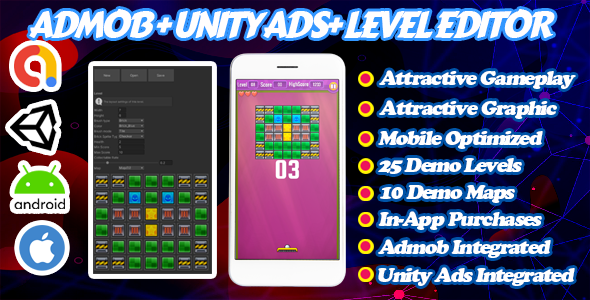 Brick Breaking - Unity Complete Game Template