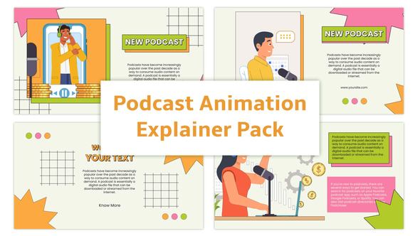 After Effects Podcast Animation Explainer