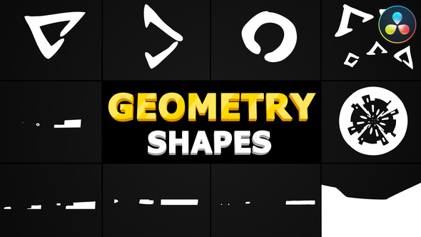 Geometry Shapes Pack | DaVinci Resolve