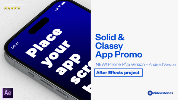 Solid App Promo 3d Mobile App Mockup Demonstration Video