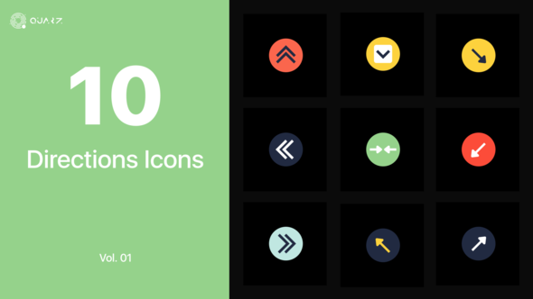 Directions Icons Vol. 01