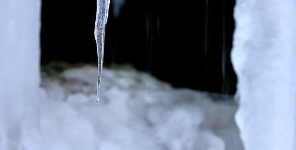 Icicles And Flowing Water alt
