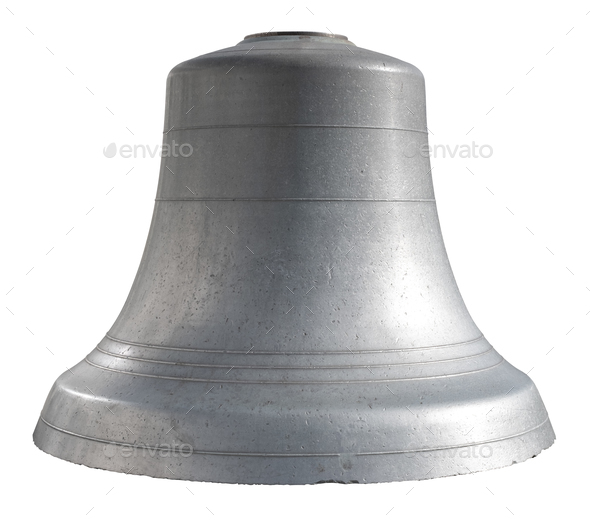 Isolated Silver Bell - Stock Photo - Images