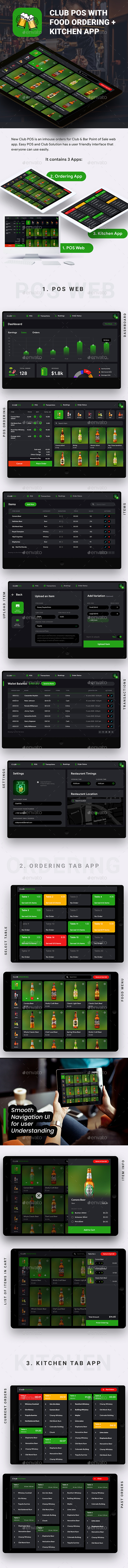 Club & Bar POS System Apps