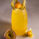 Physalis and passion fruit cold summer cocktail with ice. - PhotoDune Item for Sale