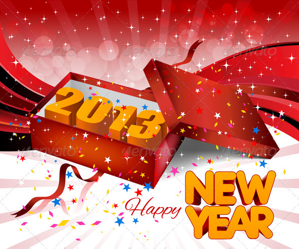 2013 Gift Box - New Year Seasons/Holidays
