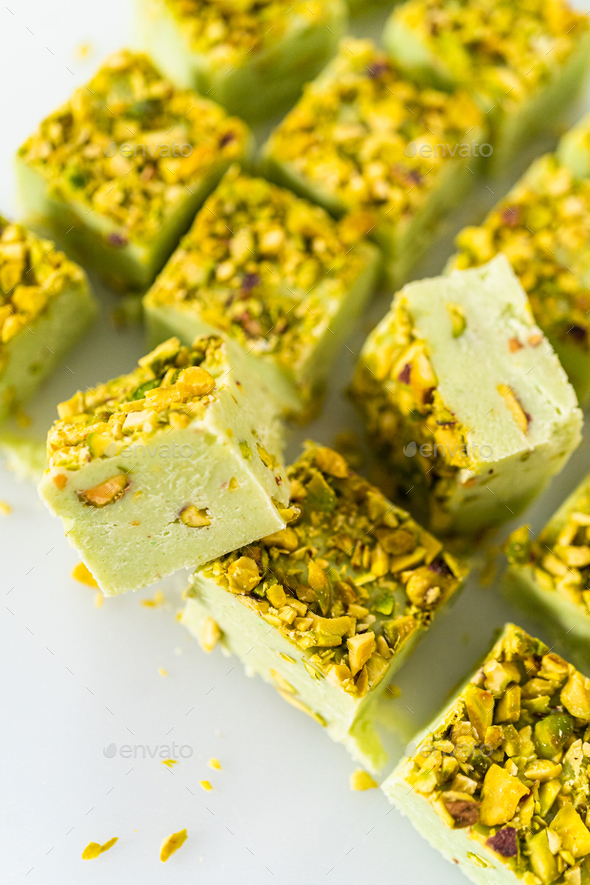 Pistachio fudge Stock Photo by arinahabich PhotoDune