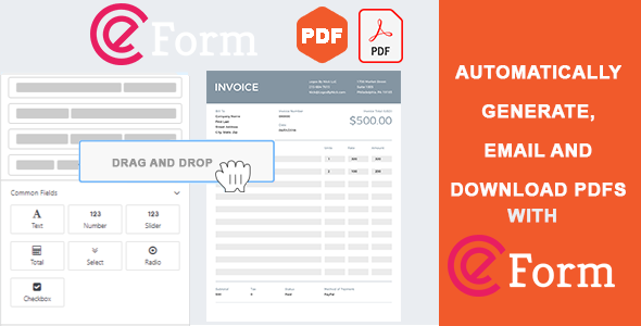 eForm  PDF Customizer
