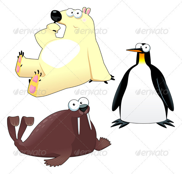 Polar Animals - Animals Characters