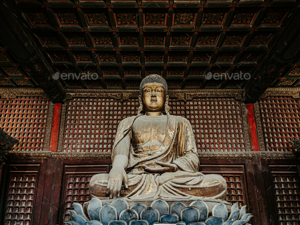 Ming dynasty-era Buddhist temple of Wisdom Attained in Beijing, China