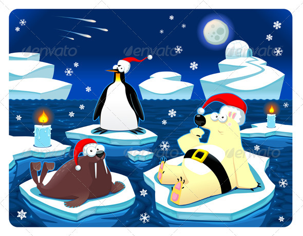 Christmas at the North Pole - Christmas Seasons/Holidays