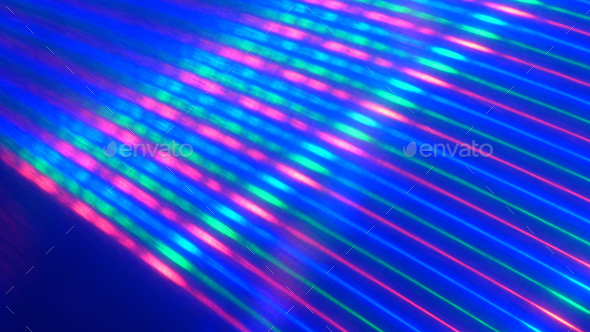 Blue and purple light movement of light trails on blue aesthetic background