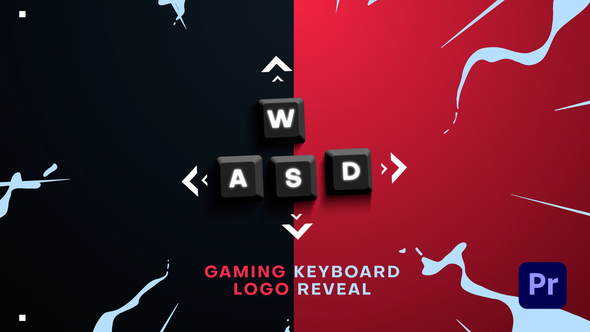 PC Gaming Keyboard Logo Reveal