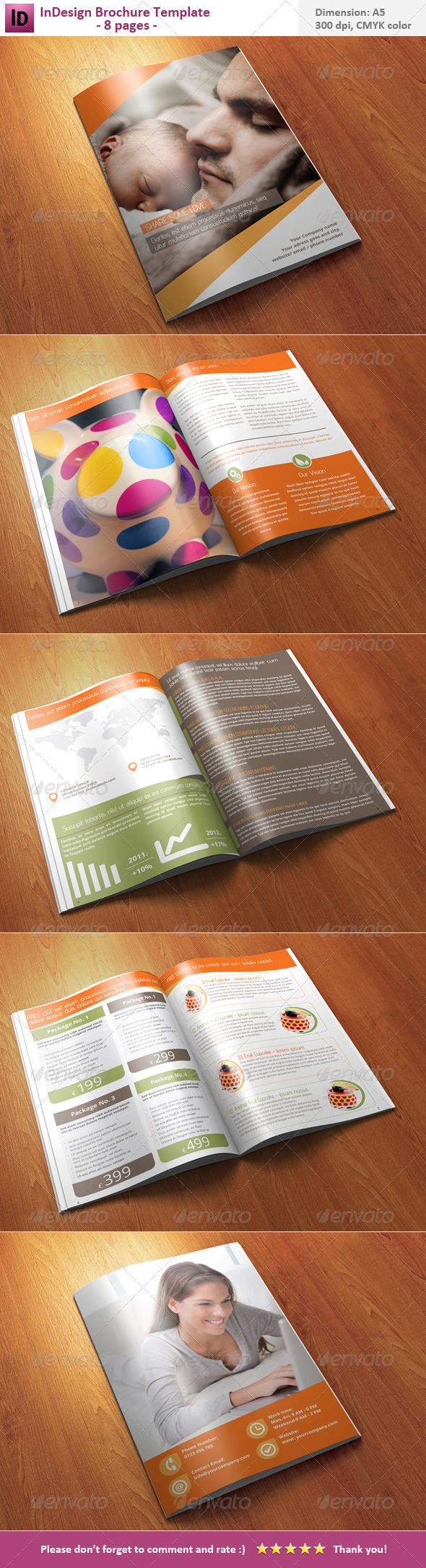 adobe indesign brochure templates