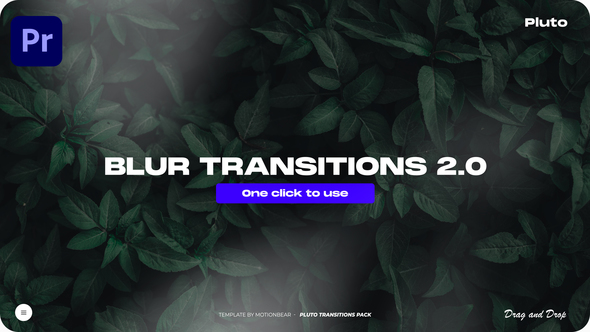Blur Transitions 2.0 For Premiere Pro