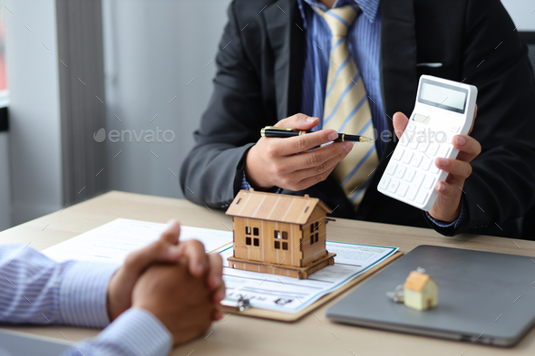 Home sales, renting, leasing, mortgage and home insurance concept. - Stock Photo - Images