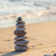 Pebble balance on the beach - PhotoDune Item for Sale