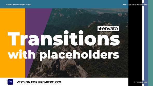 Transitions with Placeholders | Premiere Pro