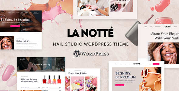 LaNotte – Nail Salon WordPress Theme