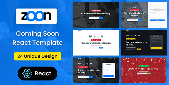 Zoon - Coming Soon React Template