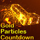 Gold Particles Countdown - VideoHive Item for Sale