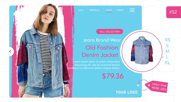 Fashion Shop Product Promo template preview