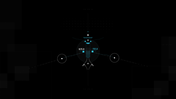 HUD Advanced Target 3 Infographics template preview