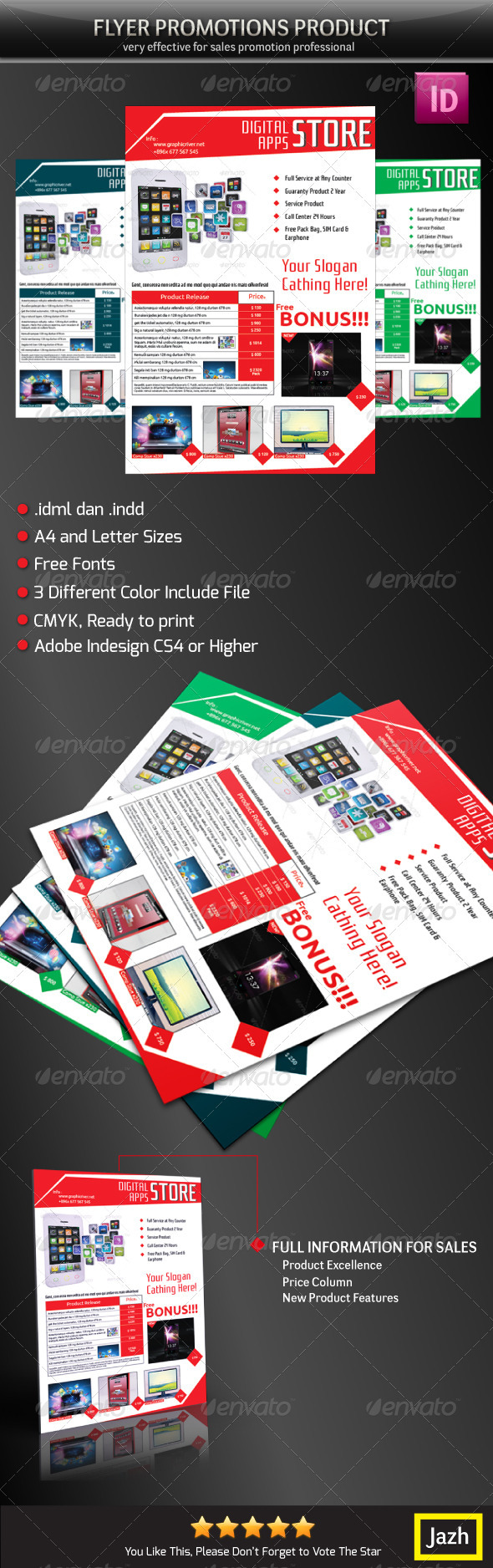 Flyer Promotion Product Template - Commerce Flyers