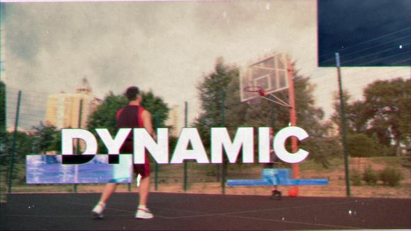 Dynamic Grunge Sports Intro