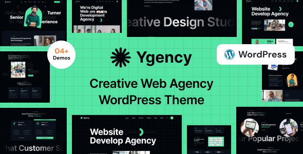 Ygency - Web Design Agency  WordPress Theme
