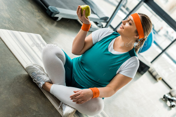 Apple discount fitness mat