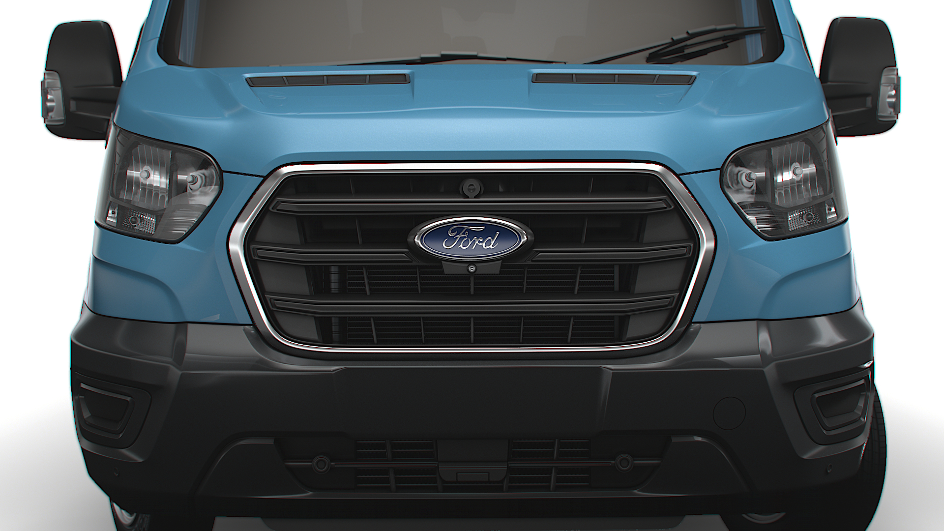 Ford Transit Luton Box 2023 by creator_3d | 3DOcean