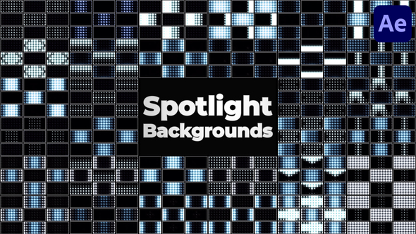 Spotlight Backgrounds for After Effects