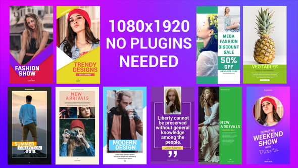 Instagram Stories Pack_1 Product Promo template preview