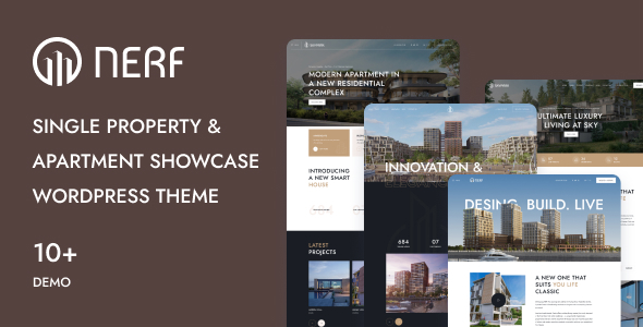Nerf - Single Property WordPress Theme
