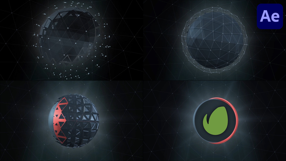 HiTech Futuristic Ball for After Effects