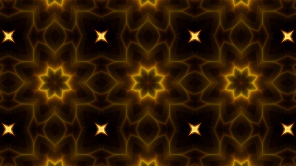 Dark Gold Kaleidoscope Loop 4K 13 alt