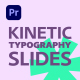 Kinetic Typography Slides - VideoHive Item for Sale