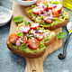 Fresh guacamole and tomato sandwich spread - PhotoDune Item for Sale