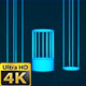 Broadcast Floating Rotating Blinking Hi-Tech Illuminated Cells 01 - VideoHive Item for Sale