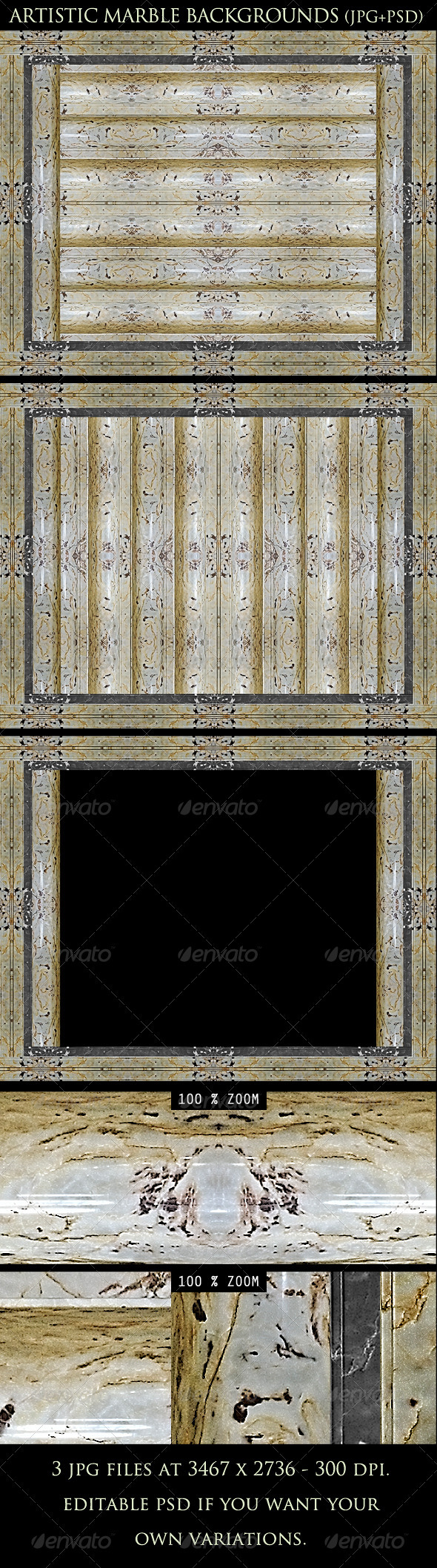 Artistic Marble Backgrounds - Patterns Backgrounds