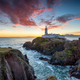 Sunrise over the lighthouse at Fanad Head in County Donegal - PhotoDune Item for Sale