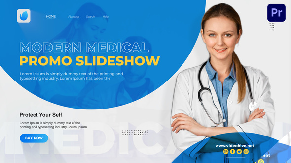 Medical Slideshow Mogrt